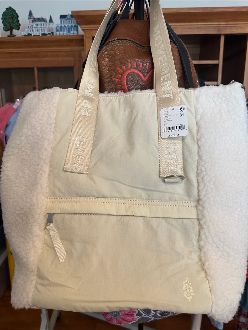 NWT free people Sherpa tote
